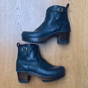 No. 6 Platform Clog Boots
